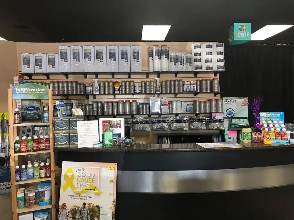 fresno showroom interior chemicals