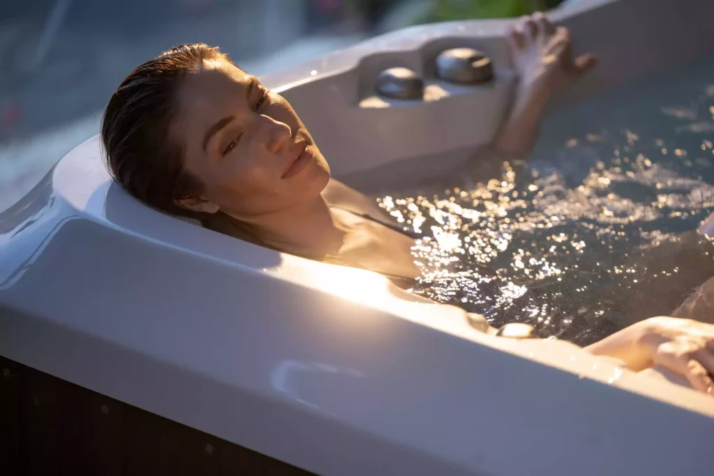 JHT HotTub Female Detail Jacuzzi
